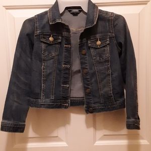 Lands End Jean Jacket Kids Size Small
